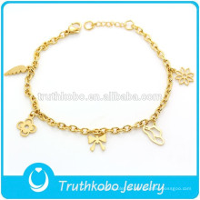 TKB-B0018 Gold Verlängern Link Armband für Baby Borns Geschenke Modeschmuck